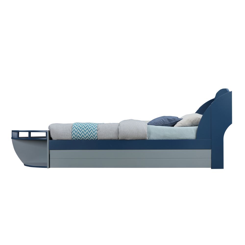 Neptune II - Twin Trundle - Gray