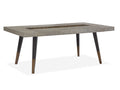 Ryker - Rectangular Dining Table - Nocturn Black And Coventry Gray