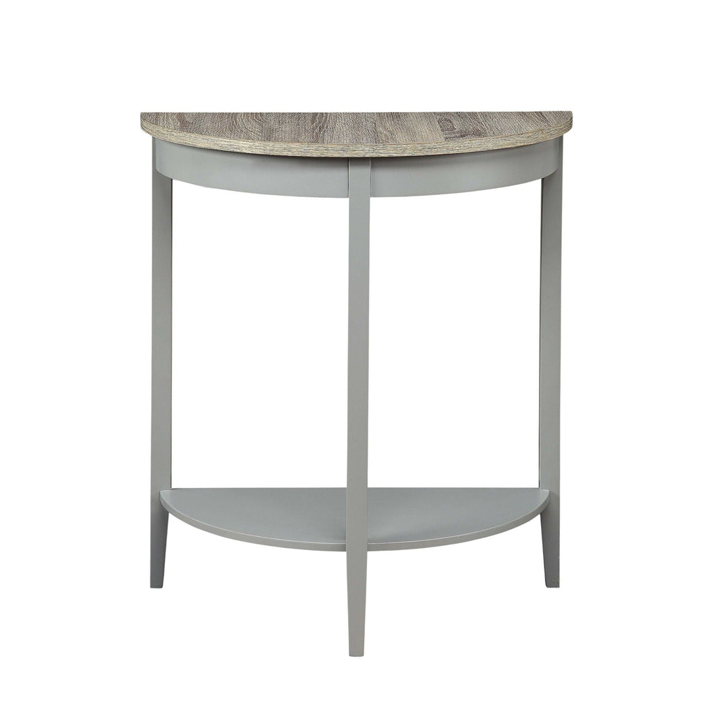 Justino - Console Table - Gray / Oak