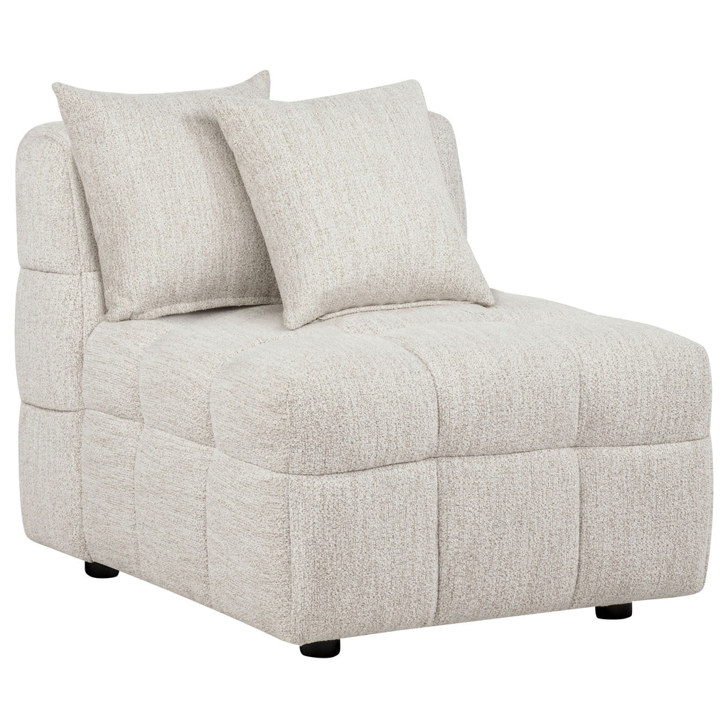 Amara Upholstered Armless Chair