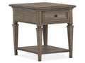 Lancaster - Rectangular End Table - Dove Tail Gray