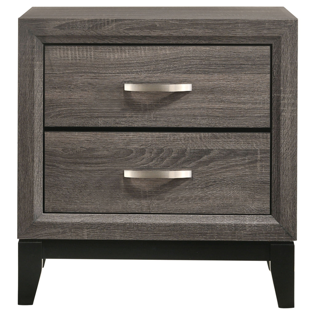 Watson Four-piece Queen Bedroom Set Grey Oak
