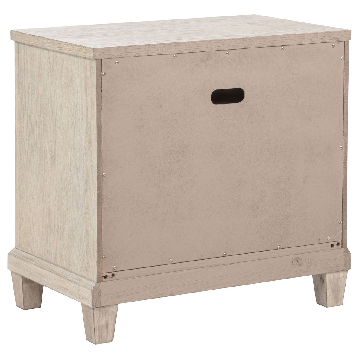 Pembroke 2-drawer Nightstand Bedside Table Washed Oak