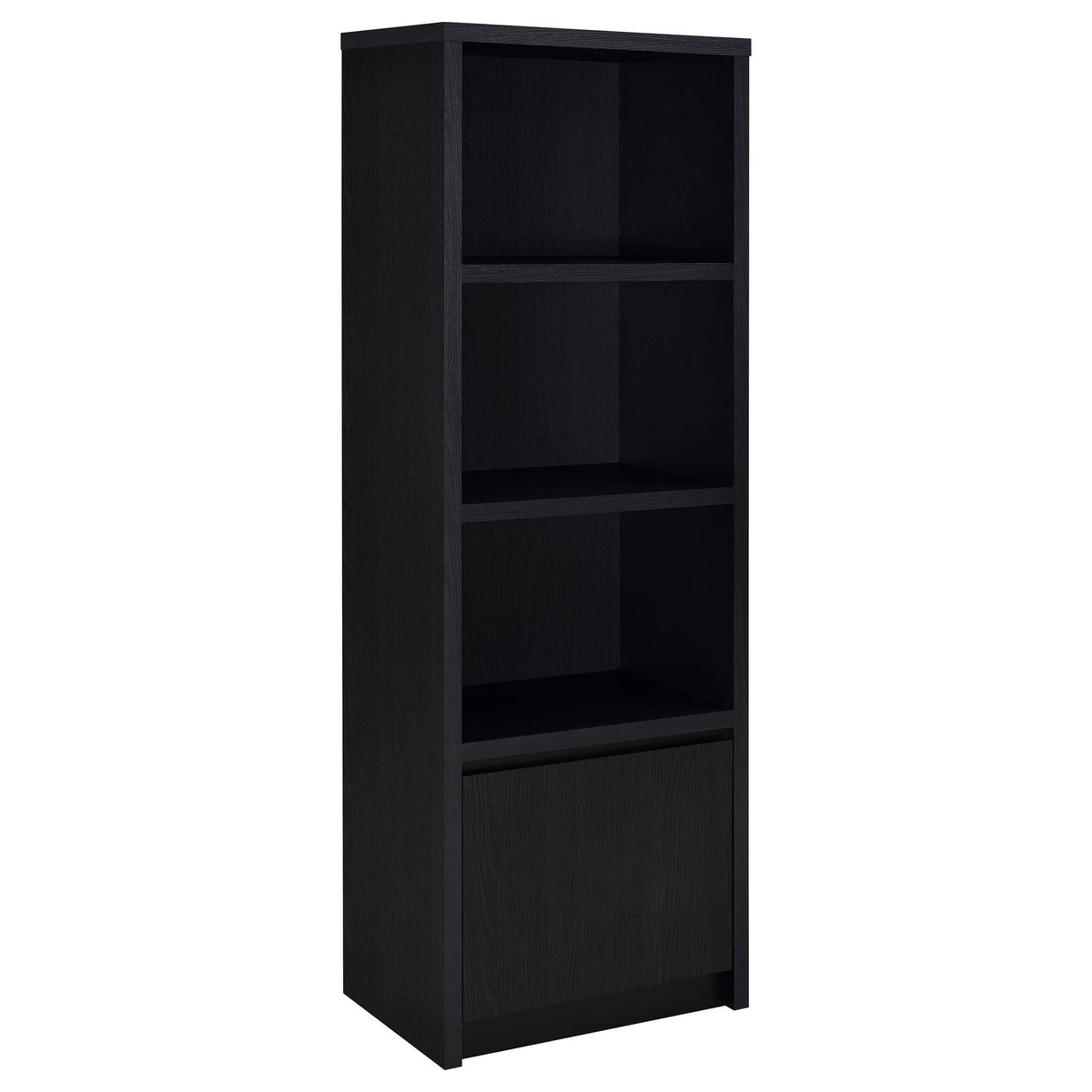 Winfield 3-shelf Media Tower Entertainment Pier Black