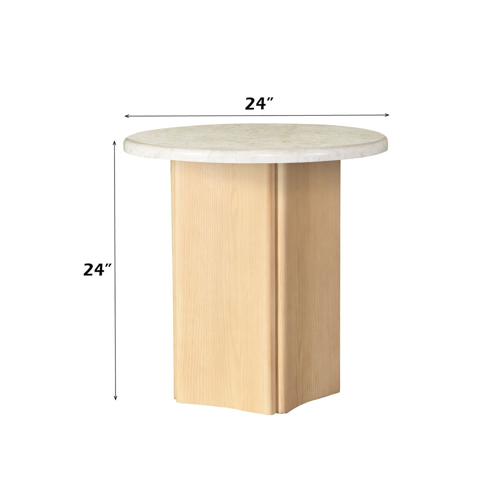 Qwin - Table With Marble Top