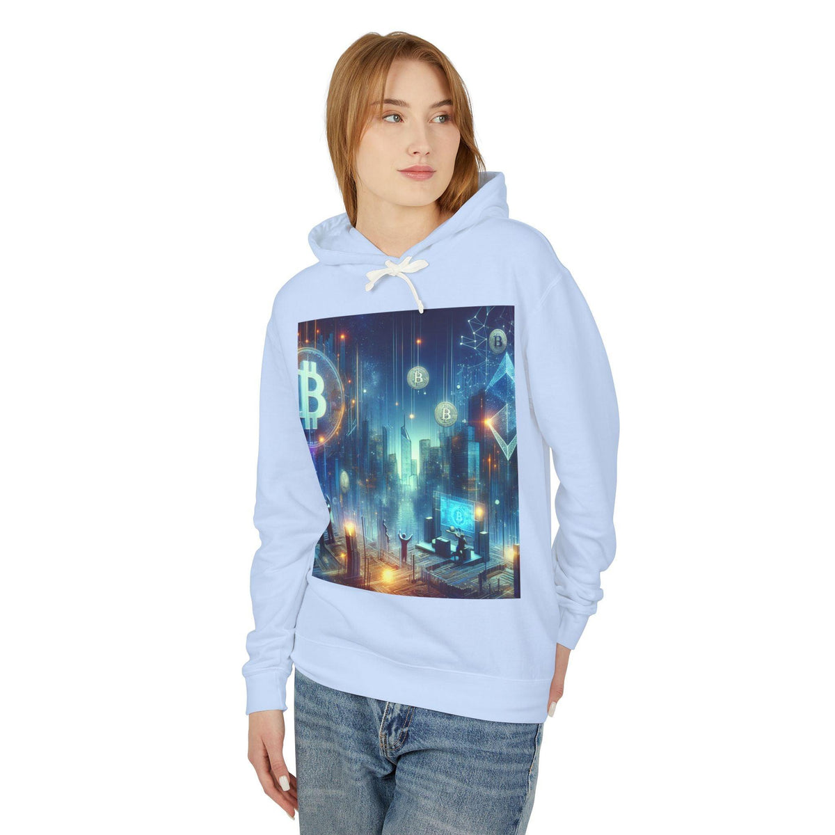 Futuristic Cryptocurrency Hoodie