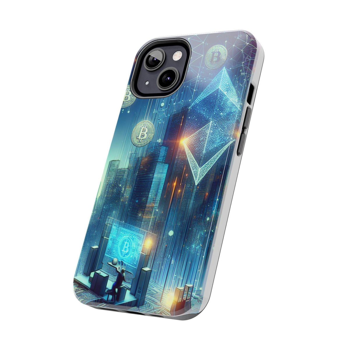 Phone Case - Cryptocurrency Enthusiasts Futuristic Design