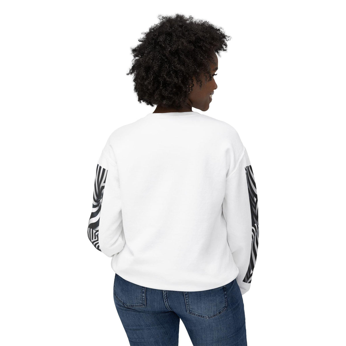 Zebra Abstract Sweatshirt