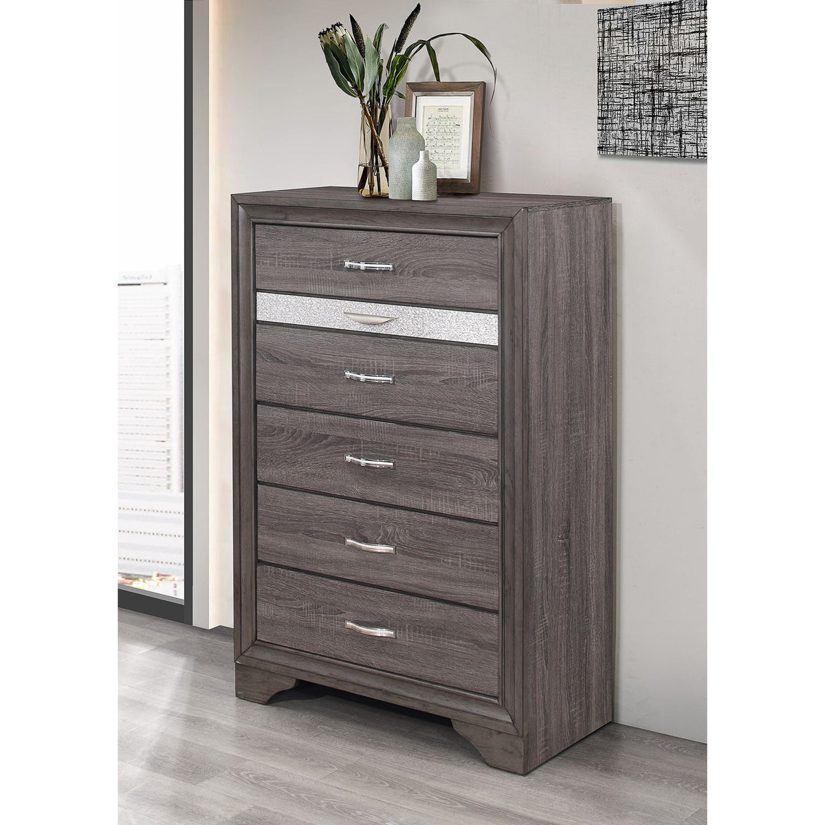 Ryder - Sparkle Chest - Gray
