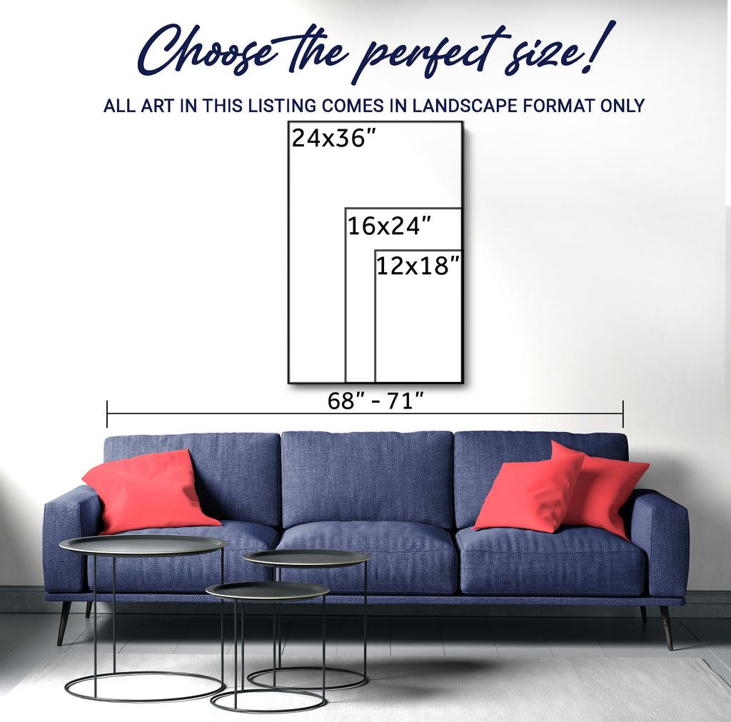 Minimalist Ocean Wave Wall Art