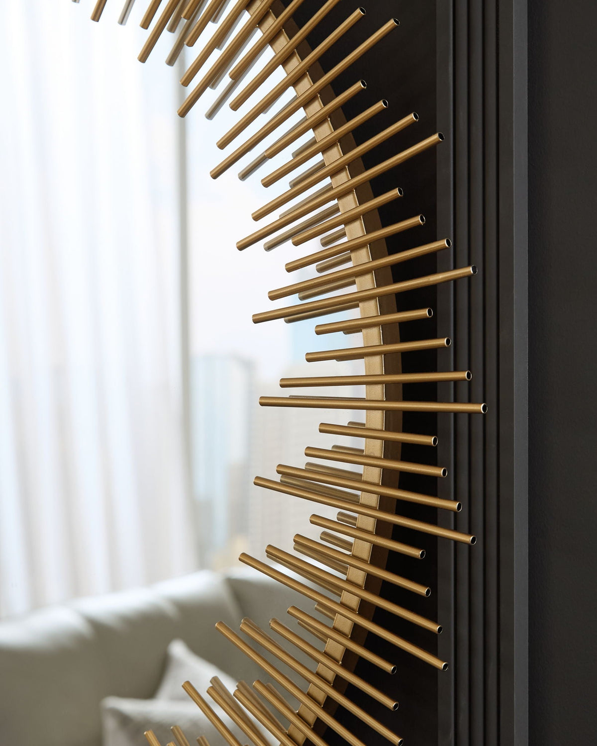 Wainport - Accent Mirror - Gold Finish