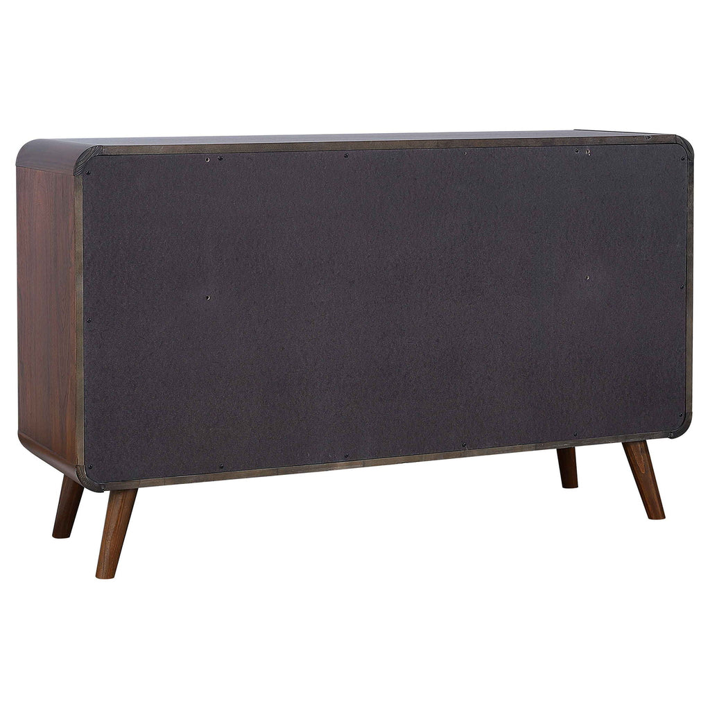 Robyn 6-drawer Bedroom Dresser Dark Walnut