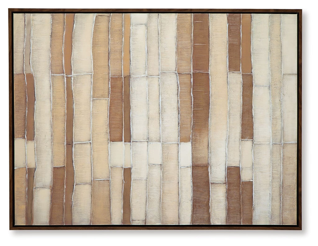 Kalanmore - Wall Art - Brown / Tan / White