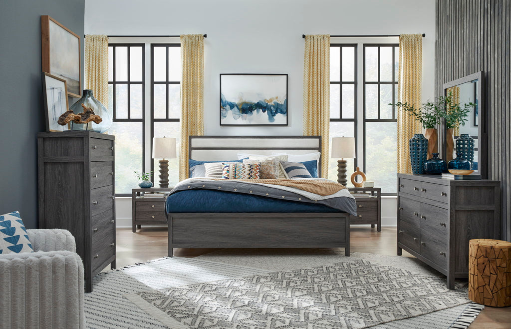 Merrifield - Upholstered Panel Bed