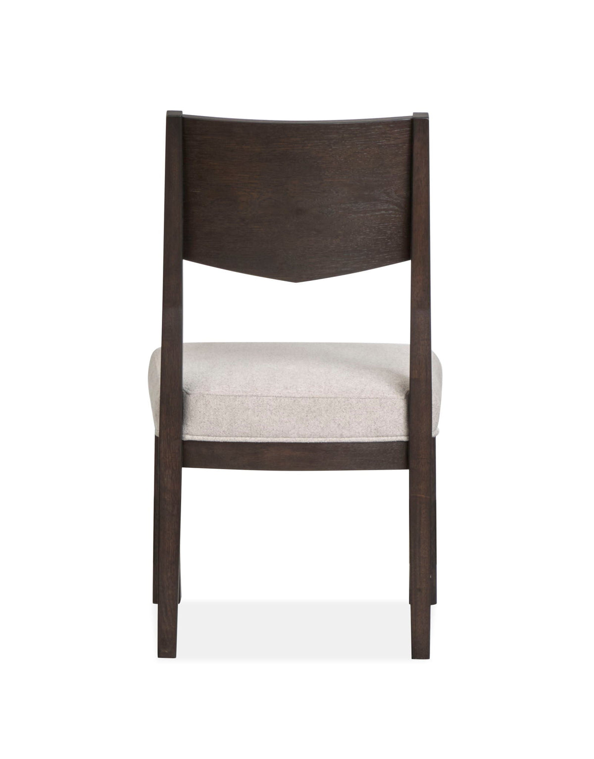 Tauren - Upholstered Side Chair With Solid Back (Set of 2) - Coffee Bean