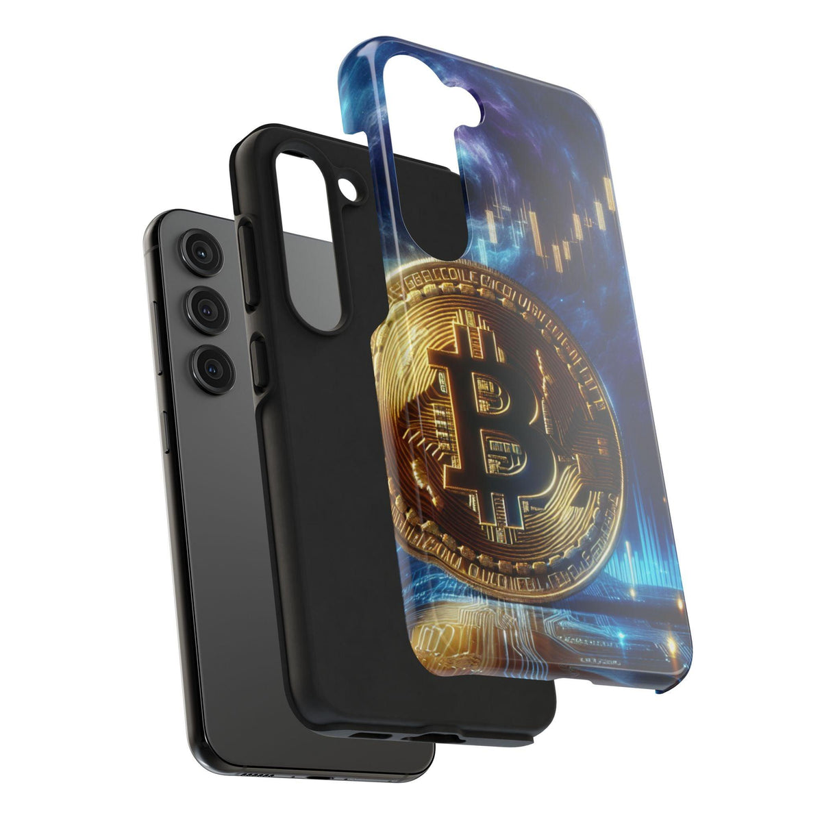 Bitcoin Chart Tough Phone Case