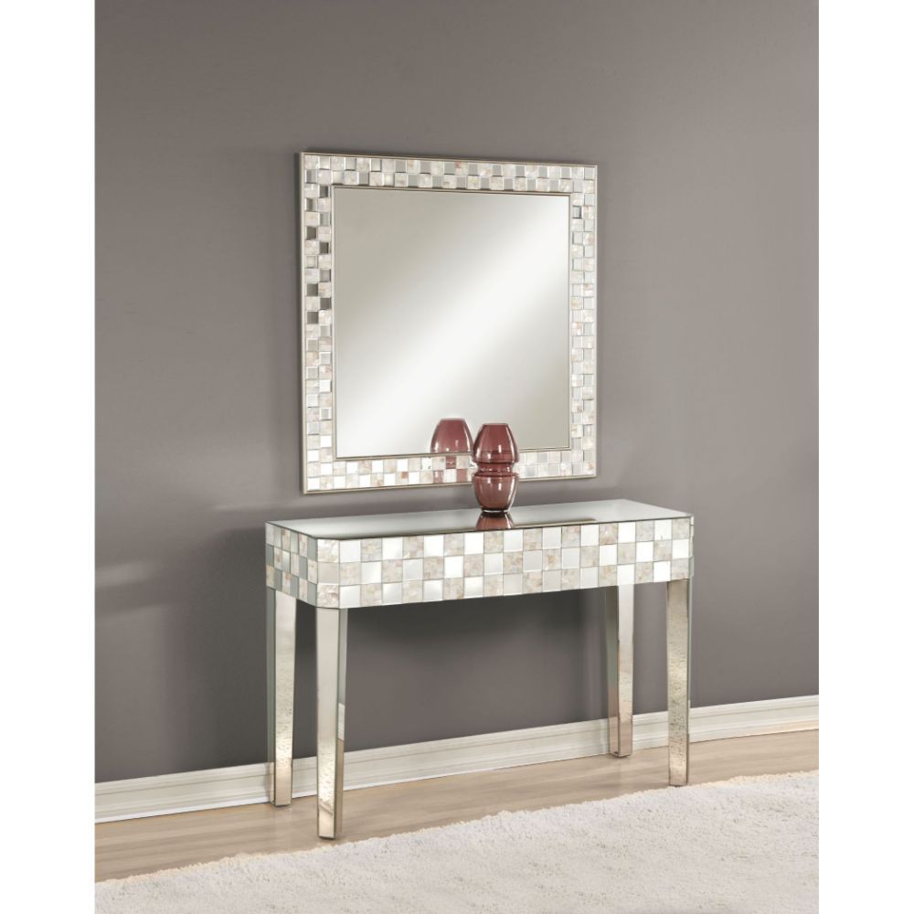 Nasa - Console Table - Mirrored & Mother of Pearl
