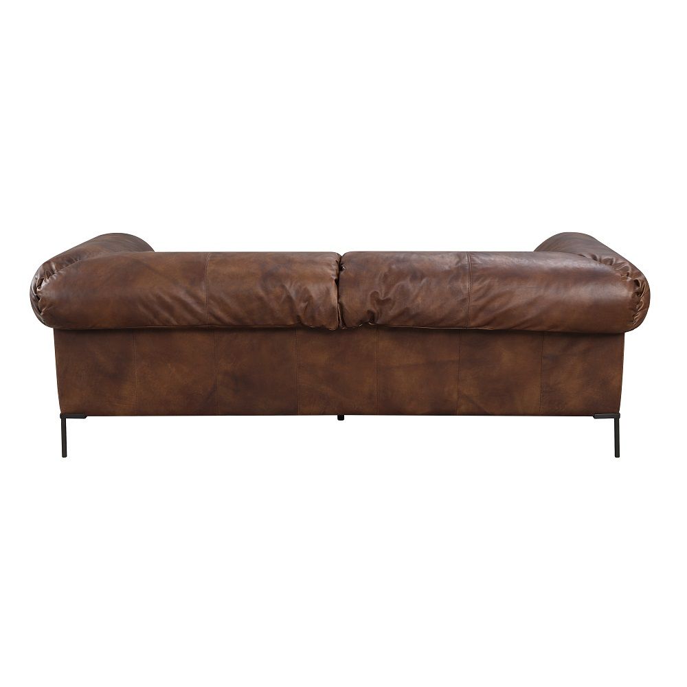 Jaron - Sofa - Mocha Top Grain Leather