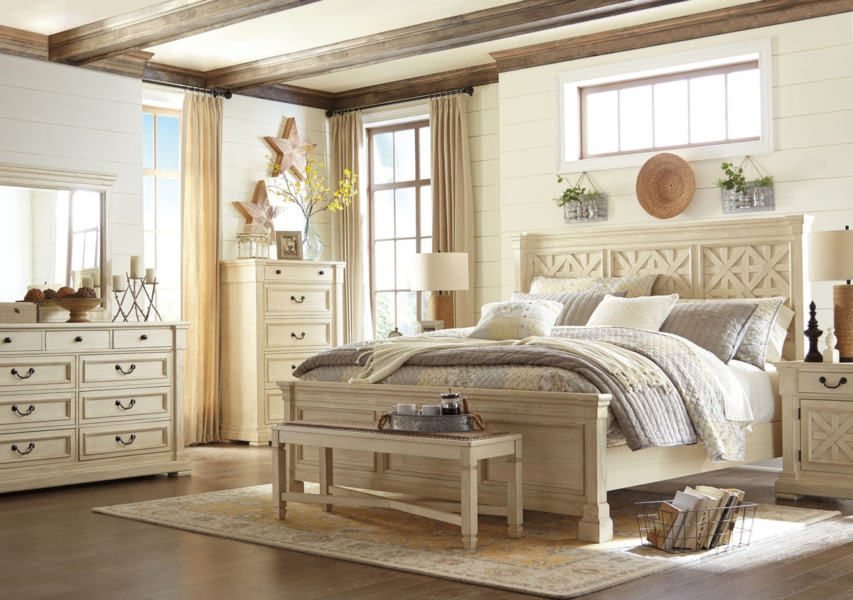 Bolanburg - Large UPH Dining Room Bench - Beige
