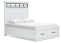 Ashbryn - Panel Storage Bed