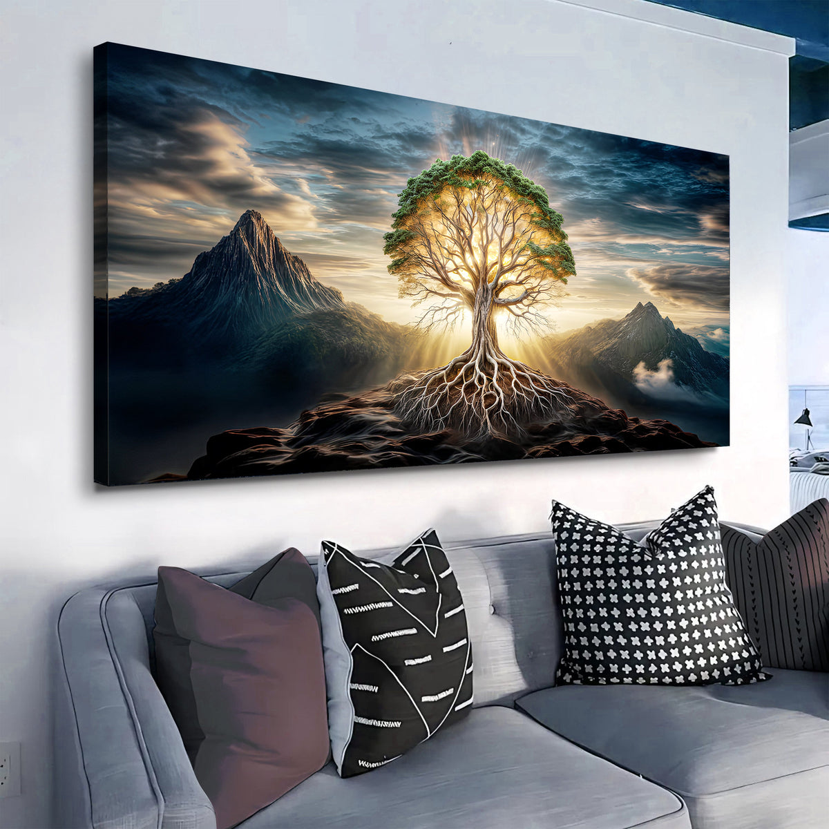 Burning Bush - Faith Wall Art VIII