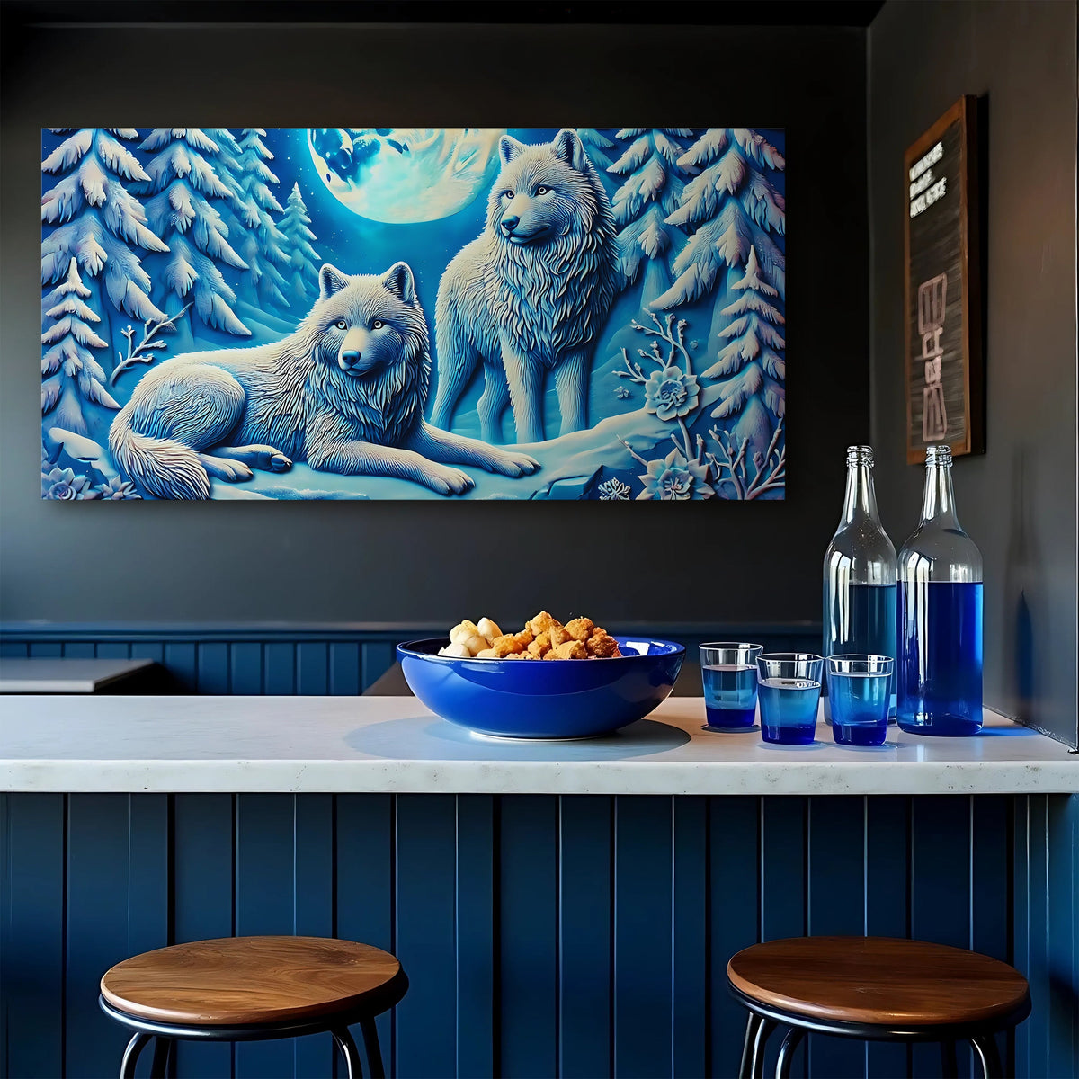 Wolves Wall Art V