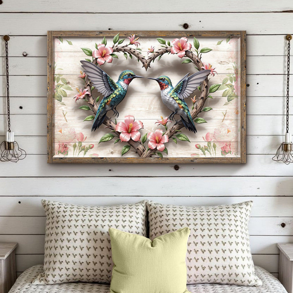 Hummingbirds Wall Art II