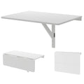 31.5 x 23.5 Inch Wall Mounted Folding Table for Small Spaces