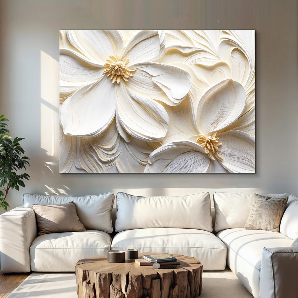Minimalist Flower Wall Art II