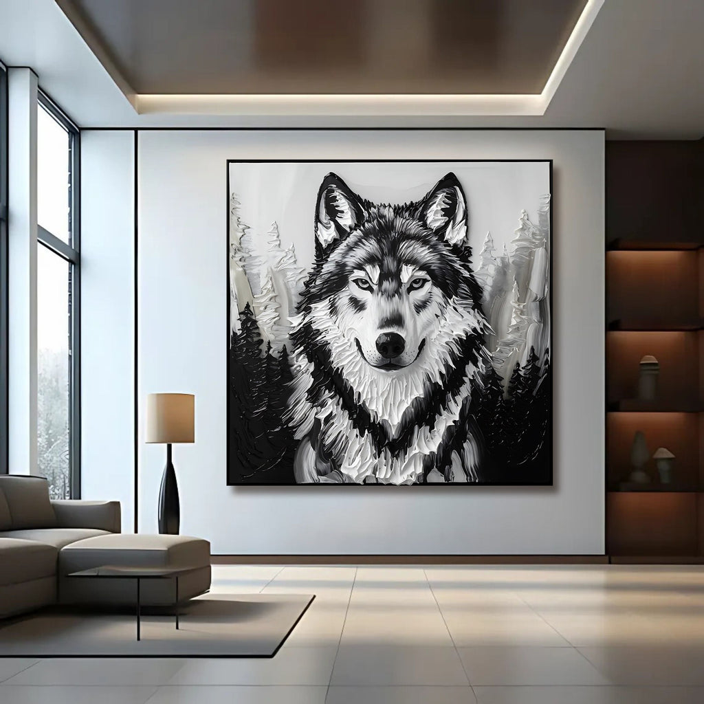 Wolf Wall Art IV