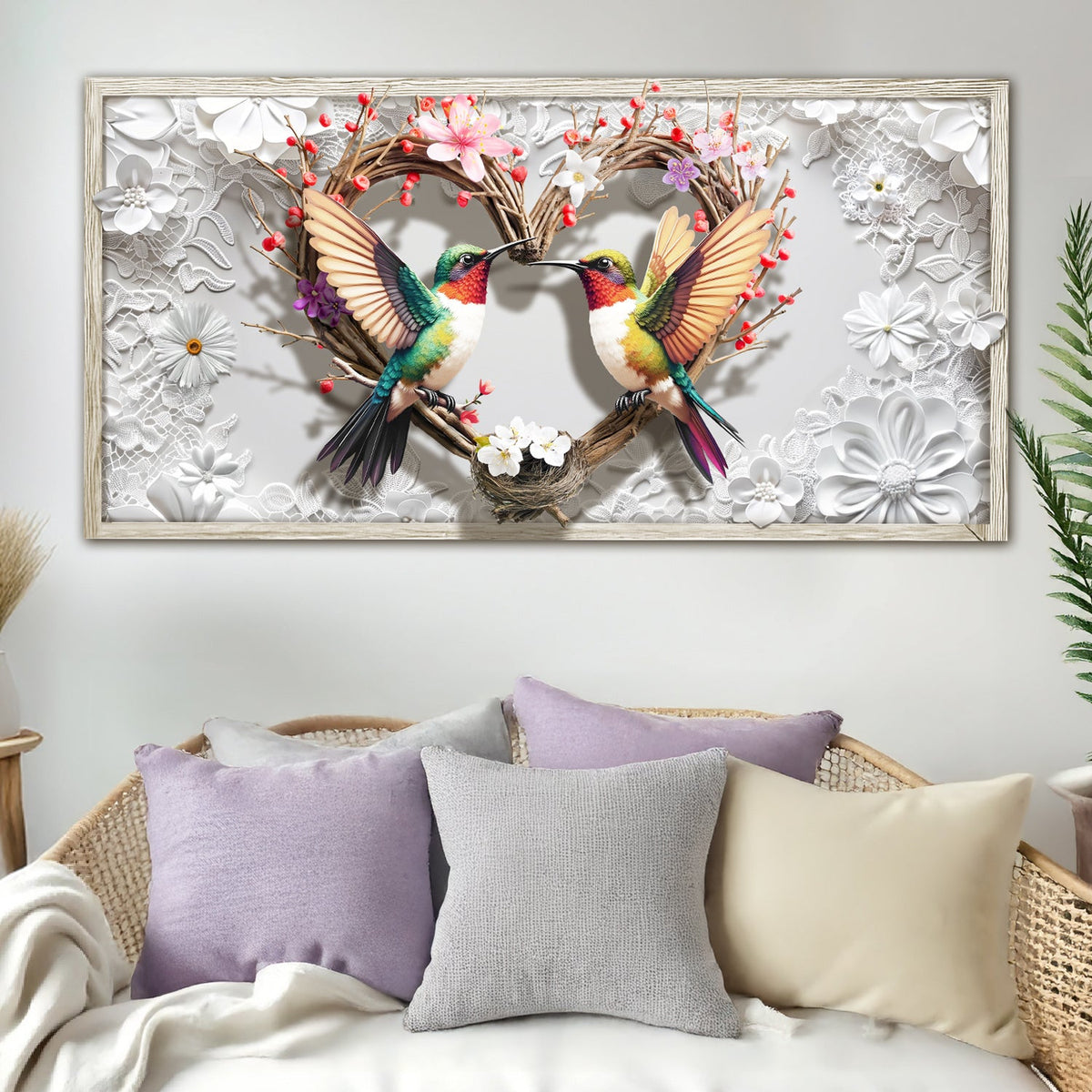 Hummingbirds Wall Art IV