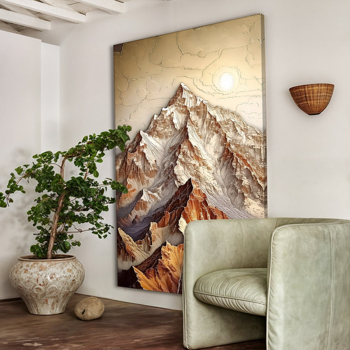 Minimalist Mountain Wall Art