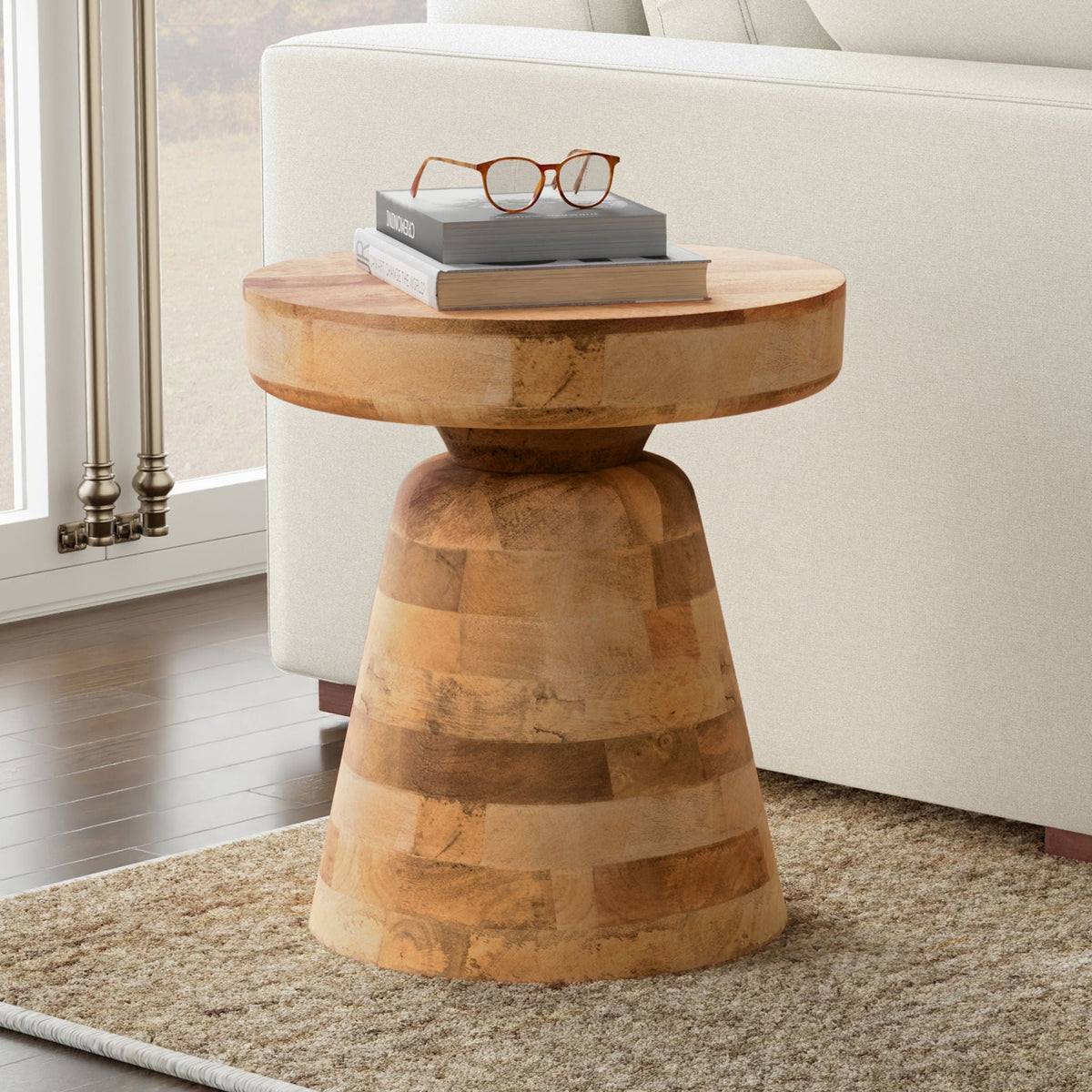 Robbie - Handcrafted Accent Table