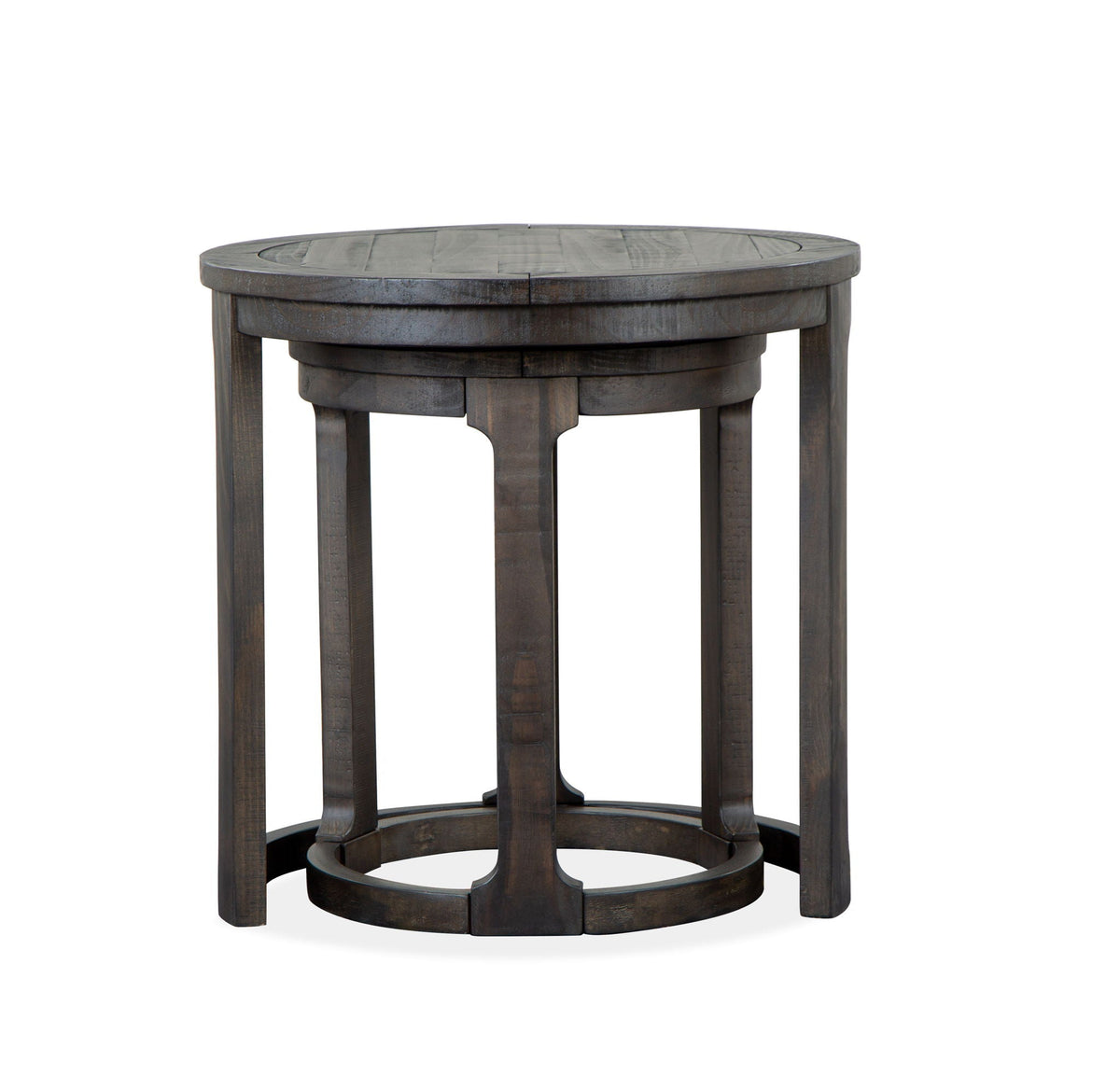 Boswell - Round Nesting (Set of 2) - Peppercorn