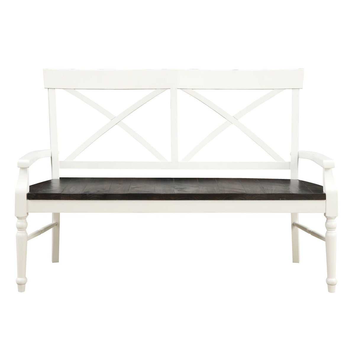 Mountina - Bench - Brown / White