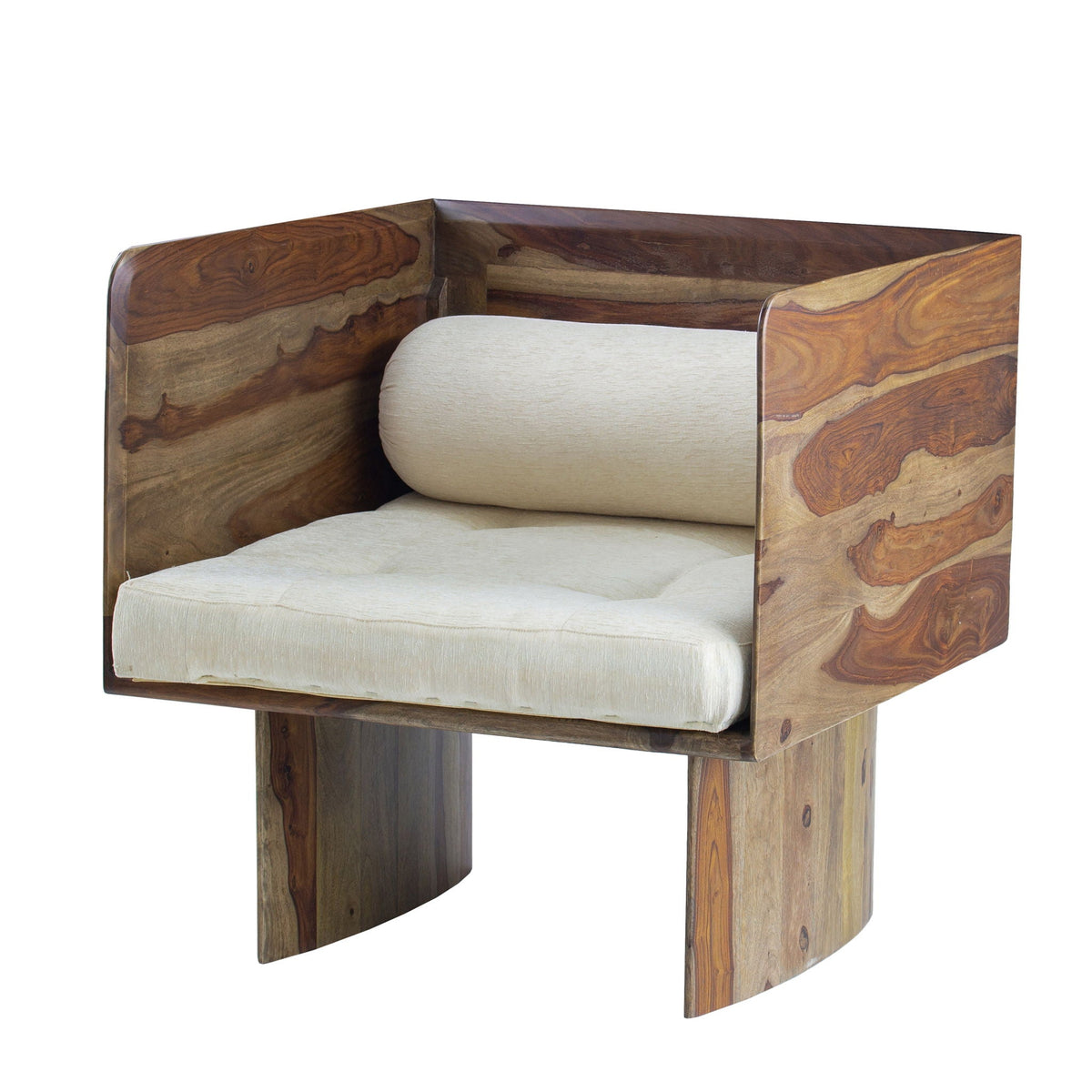 Wooden Sofa - Brown