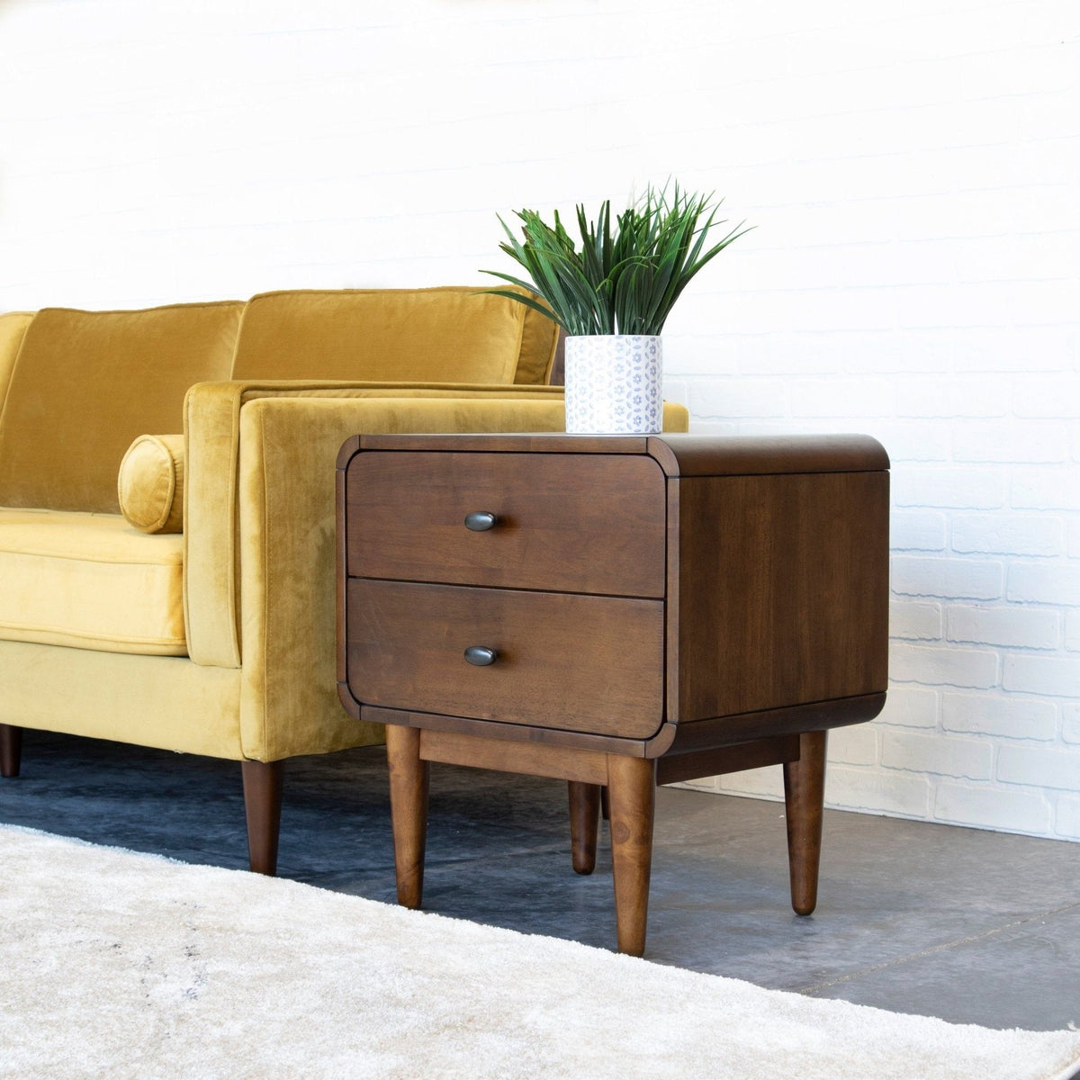 Alexa - Night Stand - Brown