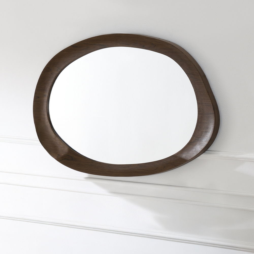 Hanale - Accent Mirror - Brown