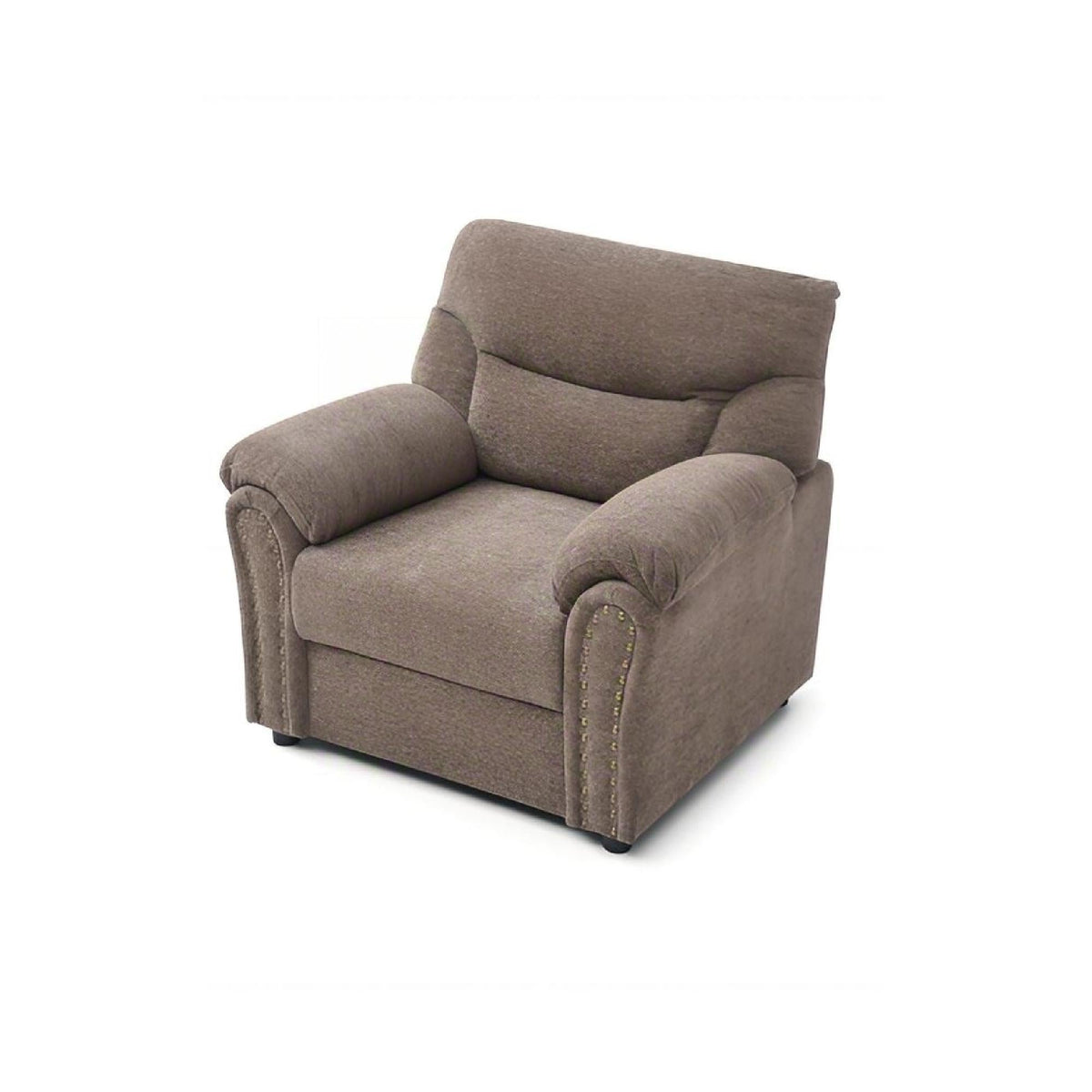 Hamilton - Chair With Hand Applied Nailhead Trim And Pillow Top Arm Cushions
