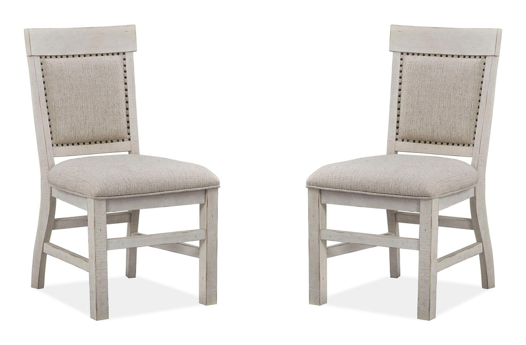 Bronwyn - Dining Side Chair With Upholstered Seat (Set of 2) - Alabaster