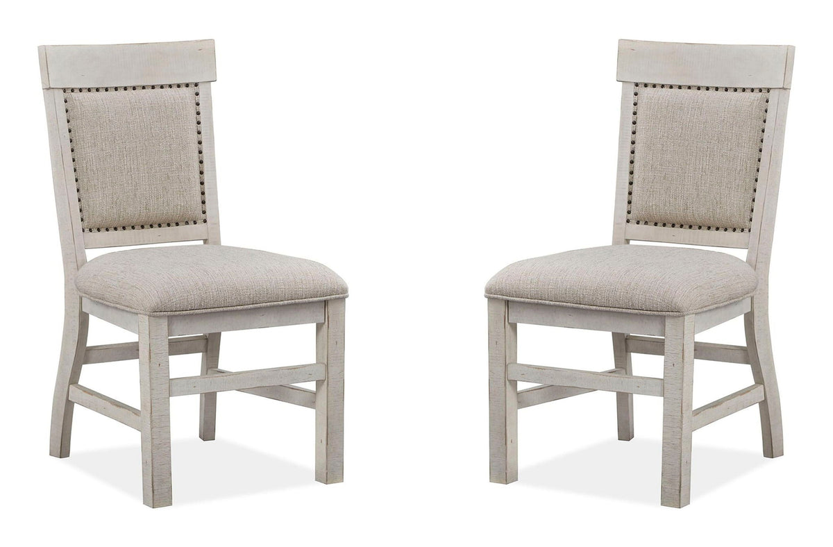 Bronwyn - Dining Side Chair With Upholstered Seat (Set of 2) - Alabaster