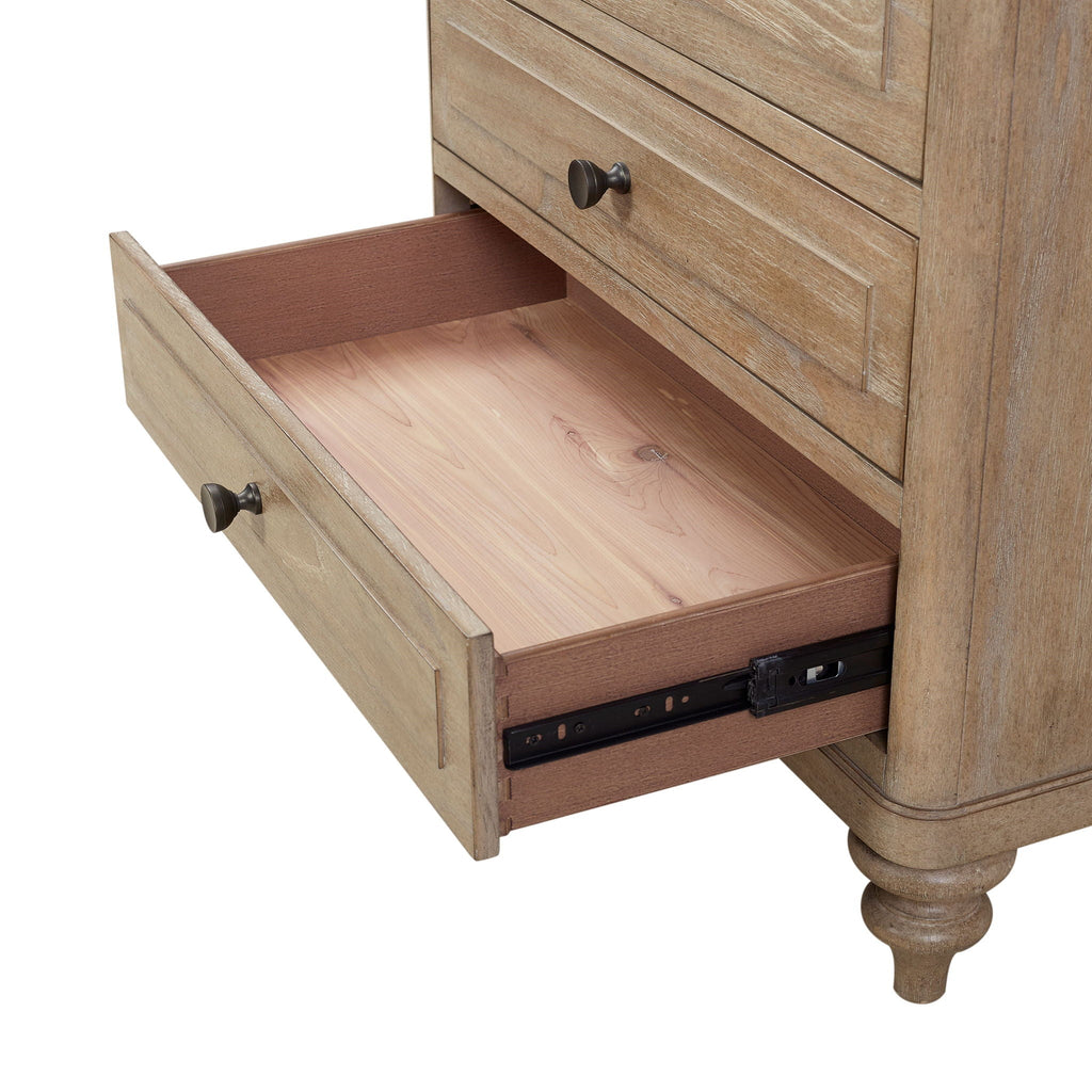 3 Drawer Nightstand - Sand
