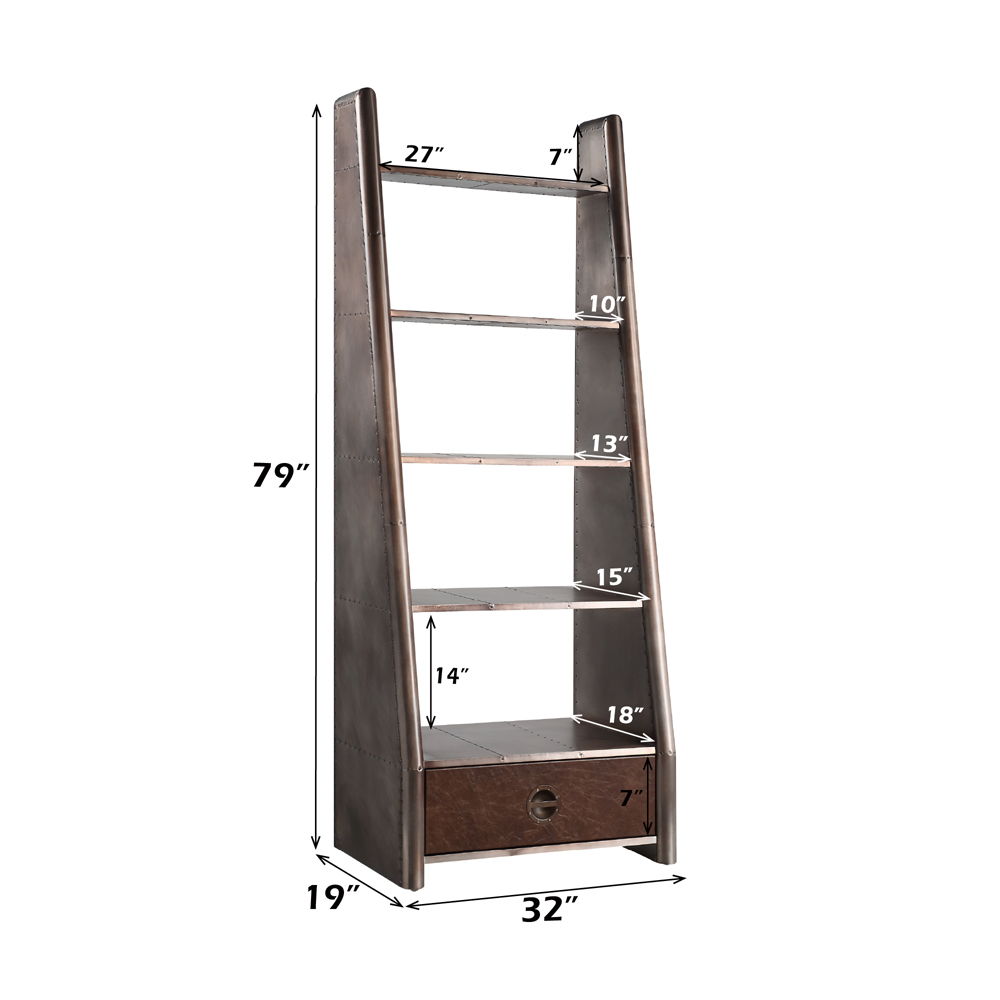 Brancaster - Bookcase - Aluminum