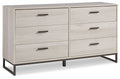 Socalle - Six Drawer Dresser