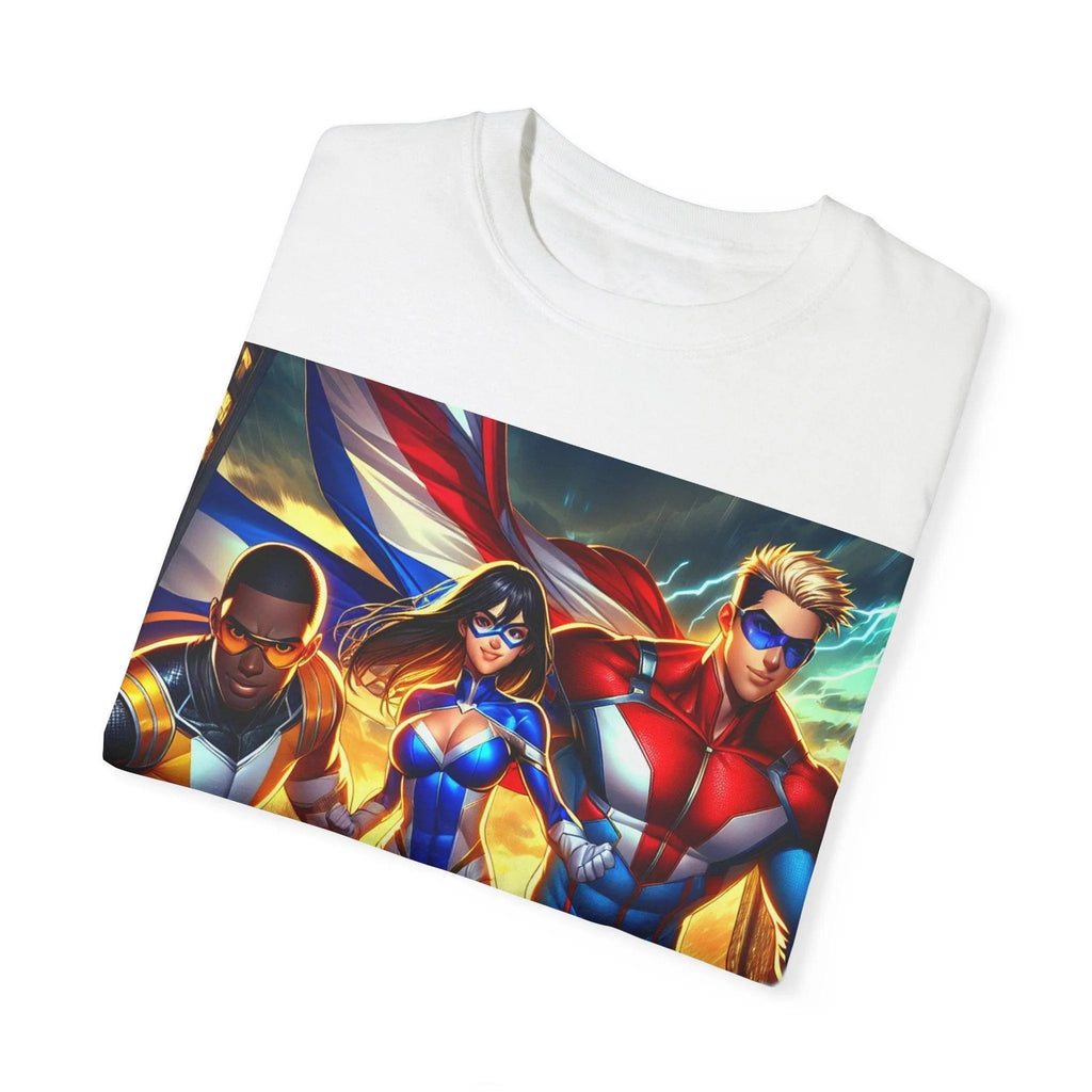Superhero Unisex T-shirt - Saving the World Design