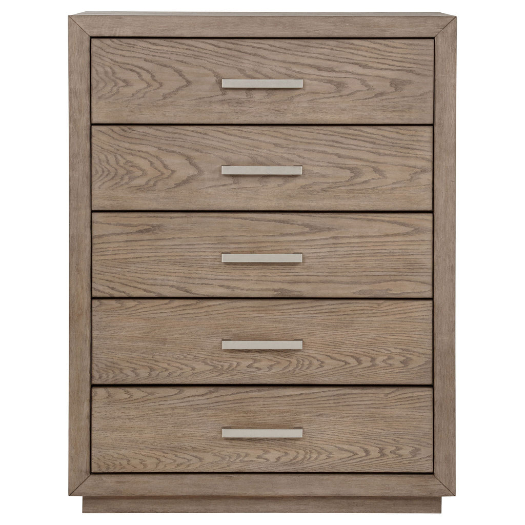 Kenora 5-drawer Bedroom Chest Barley Brown