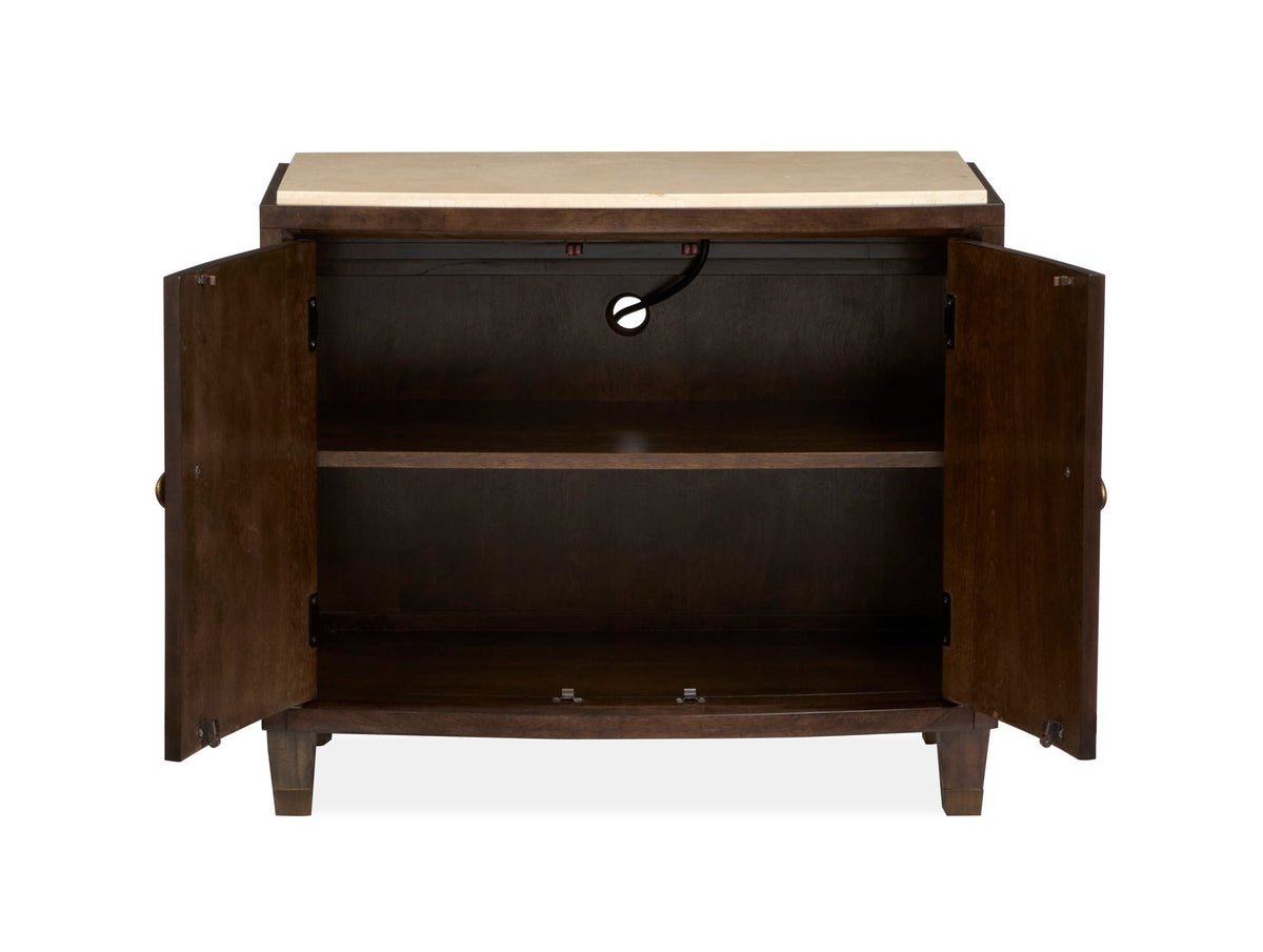 Rowan - Door Nightstand - Espresso