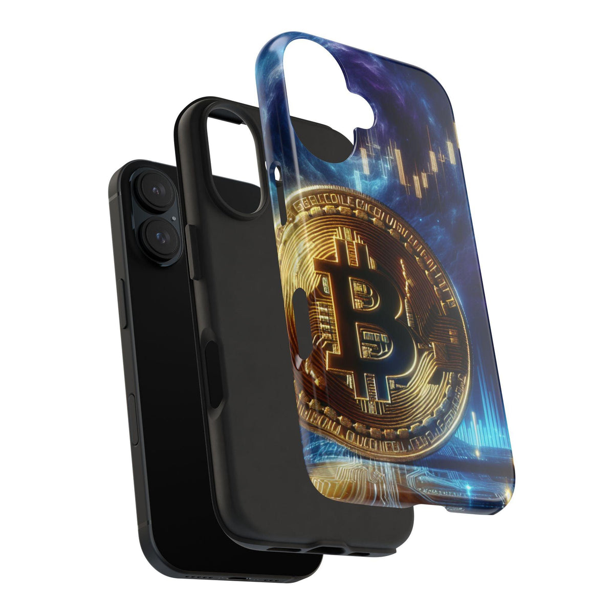 Bitcoin Chart Tough Phone Case