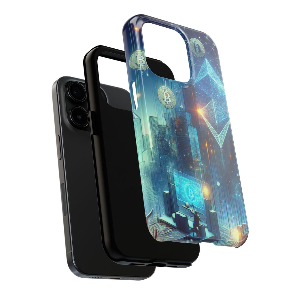 Phone Case - Cryptocurrency Enthusiasts Futuristic Design