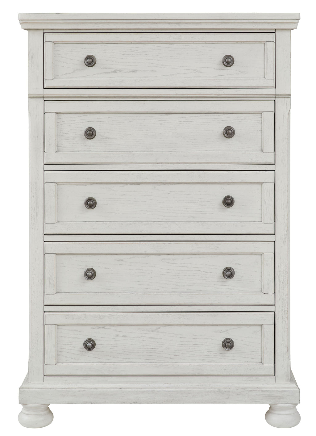 Robbinsdale - Five Drawer Chest - Antique White